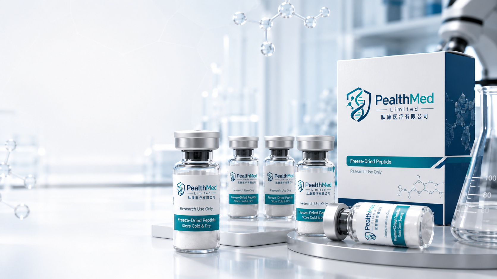PealthMed peptide product display
